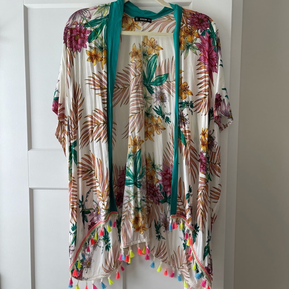 Shein kimono bathing suit cover up